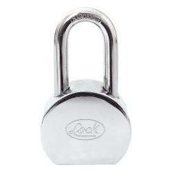 LOCK SYS-L22L65EACB Candado Redondo largo de 65 mm con llave estandar.