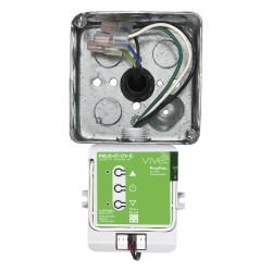 LUTRON ELECTRONICS RMJS8TDVB Modulo de atenuacion inalambrico PowPak con control 0-10 V 8 A 120/277 V para balastros y drivers LED compatible con controles Pico sensores Radio Powr Savr y hub Vive