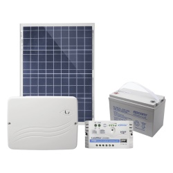 M2M SERVICES PRO4GEN2SOLAR KIT Alarma Cloud Hibrido Alimentado por Celda Solar / Programacion 100% via WEB