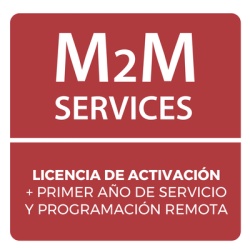 M2M SERVICES SW-MODEM-M2M Servicio ACTIVACION + Primer Ano Servicio M2M para software M2M de carga y descarga al panel de alarma (Programacion Remota)