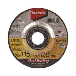 MAKITA B49507 Disco 4 1/2"/ Inox y Acero / Corte Rapido