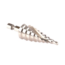 MAKITA D-40157 Broca escalonada espiral de hss 4-20 mm zanco de 1/4" hexagonal blister con una pieza.