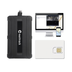 MEITRACK T711LKIT KIT de rastreador vehicular (GPS) IP67 Ideal para Motocicletas y Vehiculos con conectividad 2G y 4G/licencia anual de EPCOMGPSCODE y sim anual SIM600MB1Y