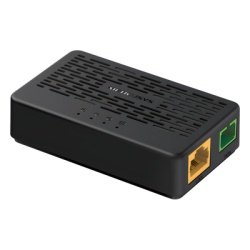 Mercusys MF01G Terminal XPON 1 Puerto Gigabit / Modo Dual EPON + GPON / Downstream 2.488 Gbps / Gestion OMCI / VLAN 802.1Q / Bridge / Encriptacion AES / DBA / FEC