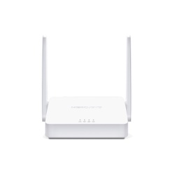 Mercusys MW302R Router Inalambrico N / 2.4 GHz de 300 Mbps / 1 Puerto WAN 10/100 Mbps / 2 Puertos LAN 10/100 Mbps / 2 antenas de 5 dBi / Compatible con IPV6 e IPTV