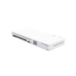 MIKROTIK CCR1009-7G-1C-1S+ (CCR1009-7G-1C-1S+) Cloud Core Router CPU 9 Nucleos 7 Puertos Gigabit 1 Combo TP/SFP 1 puerto SFP+ 2 GB Memoria