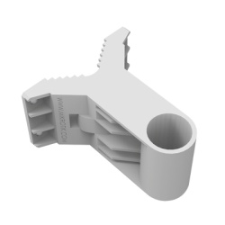 MIKROTIK QM (QM) Adaptador basico de montaje en pared para antenas pequenas punto a punto y sector