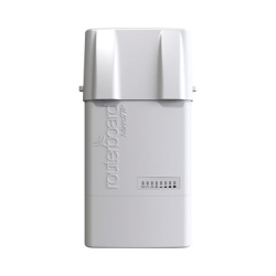 MIKROTIK RB912UAG-2HPND-OUT (BaseBox 2) Punto de Acceso Conectorizado PTP y PTMP en 2.4 GHz 802.11 b/g/n Hasta 1000 mW de Potencia Cuenta con una Ranura miniPCIe para Expansion