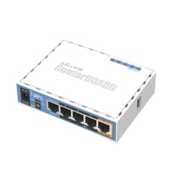 MIKROTIK RB952UI-5AC2ND (hAP ac lite) 5 Puertos Fast Ethernet WiFi Doble Banda 802.11ac