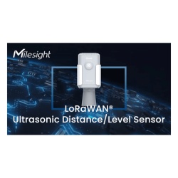 MILESIGHT EM500-UDL-915M/10 Sensor Ultrasonico para Medicion de Nivel en Tanques y Cisternas con Alcance de Hasta 10m