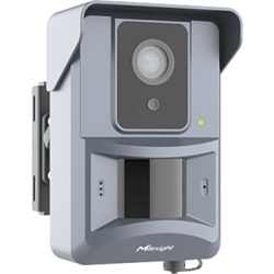 MILESIGHT SC411 Cámara de Detección Perimetral 4G con Energía Solar / 4MP / Sensor PIR + AOV / Visión Nocturna IR / Detección por Sonido / GPS / Almacenamiento microSD hasta 1TB / IP67 / Sin Cables / Integración API, MQTT y HTTP