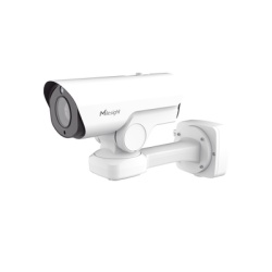 MILESIGHT TS4467-X20RPE Camara Bullet PTZ para Trafico / Starlight Sensor / Smart IR II / 4K @30fps / Zoom Optico 12X / IP66 / ANPR / Audio Bidireccional / PoE+ o DC 12V