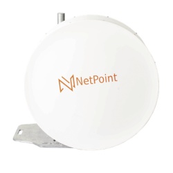 NetPoint NP11 Antena Blindada de alta gama / 3 ft / 10-11 GHz / Ganancia 38 dBi / Conector de guia de onda para radios B11 / Montaje con alineacion milimetrica / Tornilleria de acero inoxidable