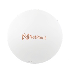 NetPoint NP6 Antena Direccional / 5.9-7.2 GHz / Ganancia Ajustable 30-32 dBi / Polarización Dual 45° y 90° / 90 cm (2.95 ft) / Resistencia Viento 124.2 km/h (77.2 mph)