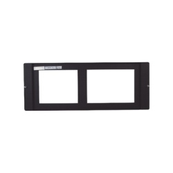 NOTIFIER DPA-1 Placa de vestidura para chasis CA-1 con DVC-EM DVC-KD y microfono CMIC-1 en gabinetes NOTIFIER serie CAB-4