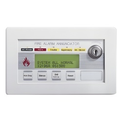 NOTIFIER FDU-80 Anunciador remoto de incendio con LCD retroiluminado de 80 caracteres compatible con NFS2-640 y NFS-320