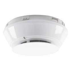 NOTIFIER FSP-951 Detector de humo fotoelectrico direccionable FlashScan sensibilidad preajustada 1.5% para lazo SLC de 2 hilos color blanco
