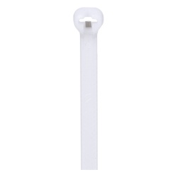 PANDUIT BT3S-C Cincho de Nylon 6.6 Dome-Top® Con Lengueta de Bloqueo de Acero Inoxidable 305 mm largo x 4.7mm ancho Color Natural Paquete de 100pz