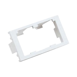 PANDUIT CHF2MIW-X Inserto Plano de 1/3 Espacio para Dos Modulos Mini-ComÂ® Color Blanco Mate