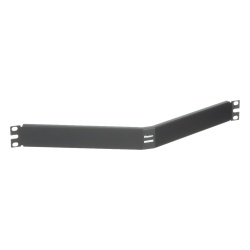 PANDUIT CPAF1BLY Tapa Ciega Para Rack Estandar de 19in Angulado de Acero 1UR Color Negro