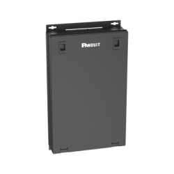 PANDUIT CPB48BL Punto de Consolidacion Para 48 Puertos Con Espacio para 2 UR Instalacion en Piso Pared o Techo Fabricado en Acero Color Negro
