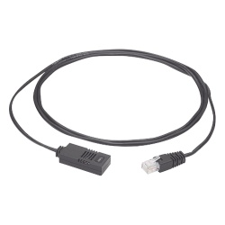 PANDUIT EB001 Sensor de Monitoreo Ambiental de Temperatura y Humedad Para Gabinetes de Telecomunicaciones o Centros de Datos Compatible con PDU s G5 SmartZone de Panduit Con Cable de 2 Metros