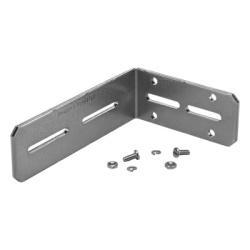 PANDUIT FLB Soporte de Montaje en Pared para Canaletas FiberRunner 2X2 o 4X4 Color Metalico