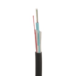 PANDUIT FOCRZ12Y Cable de Fibra Optica de 12 Hilos Multimodo OM4 50/125 Optimizada Interior/Exterior Loose Tube 250um No Conductiva (Dielectrica) OFNR (Riser) Precio Por Metro