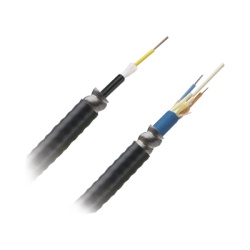 PANDUIT FOGRZ12Y Cable de Fibra Optica de 12 Hilos Multimodo OM4 50/125 Optimizada Interior/Exterior Armada Loose Tube 250um OFCR (Riser) Precio Por Metro
