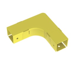 PANDUIT FRA2X2LYL Angulo Recto a 90Âº Horizontal con Tapa Para Canaletas FiberRunner? 2X2 Color Amarillo
