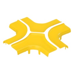 PANDUIT FRFWCSC4LYL Tapa Opcional para Accesorio en de 4 Vias FRFWC4X4LYL Color Amarillo