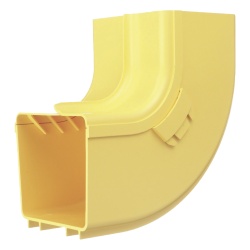 PANDUIT FRIVRA4X4LYL Bajada Vertical Interior de 90º con Tapa Para uso con Canaletas 4X4 FiberRunner? Color Amarillo