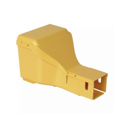 PANDUIT FRRF4FD2LYL Accesorio Reductor y Tapa De Canaleta FiberRunner 4x4 a 2x2 Color Amarillo