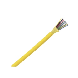 PANDUIT FSDP912Y Cable de Fibra Optica de 12 Hilos Monomodo OS2 9/125 Interior Tight Buffer 900um No Conductiva (Dielectrica) OFNP (Plenum) Precio Por Metro