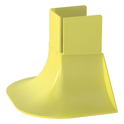 PANDUIT FTR2X2LYL Accesorio de Control de Radio de Curvatura Para Bajadas de Cable con Canaletas FiberRunner 2x2 Color Amarillo