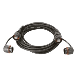 PANDUIT IUTP6X1MBL Patch Cord Cat6A IndustrialNet UTP Con Plug Industrial y Tapa en Cada Extremo 1 Metro (3.28 Pies)