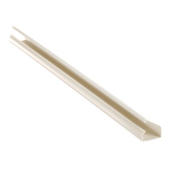 PANDUIT LD10IW8-A Canaleta LD10 de PVC rigido con cinta adhesiva para instalacion sin herramientas de 38.4 x 24 x 2438 mm Color Blanco Mate