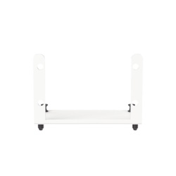 PANDUIT MSFCB2 Soporte Para 2 Adaptadores de Fibra Optica OpticomÂ® Para Uso con Gabinetes Multiproposito de Instalacion a Presion Color Blanco
