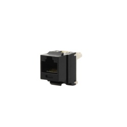 PANDUIT NK688MBL Conector Jack Estilo 110 (de Impacto) Tipo Keystone Categoria 6 de 8 Posiciones y 8 Cables Color Negro