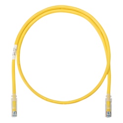 PANDUIT NK6PC14YLY Cable de Parcheo UTP Categoria 6 con Plug Modular en Cada Extremo - 4.3 Metros (14.11 Pies) - Amarillo