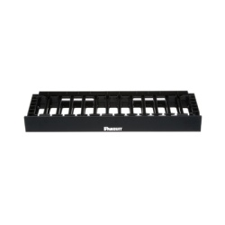 PANDUIT NMF1 Organizador de Cables Horizontal NetManager de Alta Densidad Sencillo (Solo Frontal) Para Rack de 19in 1UR