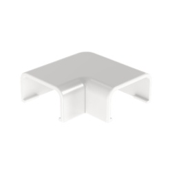 PANDUIT RAF3WH-E Conexión en ángulo recto "L", para uso con canaleta LD3, material ABS, Color Blanco