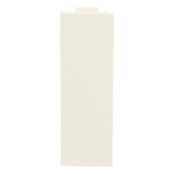 PANDUIT T70CCWH-X Union recta de tapa para uso con canaleta T70 Material PVC Rigido Color Blanco
