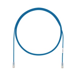 PANDUIT UTP28X15BU Cable de Parcheo UTP Cat6A CM/LSZH Diametro Reducido (28AWG) Color Azul 4.57 Metros (15 Pies)