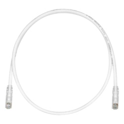PANDUIT UTPSP15Y Cable de Parcheo TX6 UTP Cat6 24 AWG CM Color Blanco Mate 4.57 Metros (15 Pies)