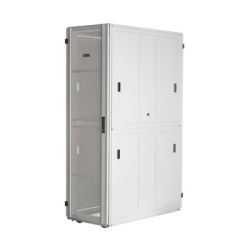 PANDUIT XGL64222W Gabinete FlexFusion? XGL (Light) para Centros de Datos 42 UR 600 mm de Ancho 1200 mm de Profundidad Fabricado en Acero Color Blanco