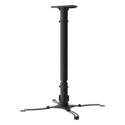 PEERLESS TVPRO10 Soporte de Techo Universal Paramount PCM150 para Pantallas de 43" a 90"+ / Capacidad de Carga 150 lb (68 kg) / Ajuste Vertical 39.59" a 63.21" / Rotacion 360Â° / Inclinacion +20Â°/-5Â