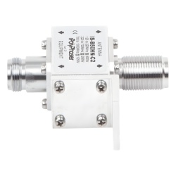 POLYPHASER IS-B50HN-C2 Protector Coaxial RF / 125-1000 MHz / 50 ? / Conectores N Hembra / Ceja Frontal / 500W - Img 6