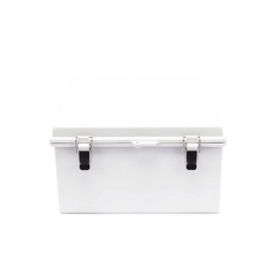PRECISION PST-3030-18E Gabinete de Plastico ABS Uso en Intemperie ip66 (300 x 300 x 180 mm) Cierre por Broche Inoxidable y Permite Cerrado con Candado y Llave (Perno 5mm) No Incluido