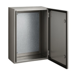 PRECISION PST608030INOXB Gabinete de Acero Inoxidable IP66 Uso en Intemperie (600 x 800 x 300 mm) con Placa Interna Galvanizada. - Img 2